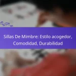 Sillas De Mimbre: Estilo acogedor, Comodidad, Durabilidad